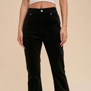 Flared Corduroy Pants